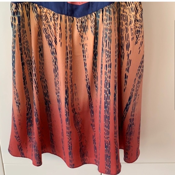 Urban Outfitters Ecotè Boho Ombré Spaghetti Strap Multicolored Mini Dress - Picture 10 of 16